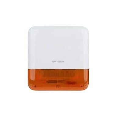 Viedā | bezvadu | ārējā sirēna | IP65 | oranžs | Hikvision DS-PS1-E-WE AX PRO Viedā | bezvadu | ārējā sirēna | IP65 | oranžs | Hikvision DS-PS1-E-WE AX PRO