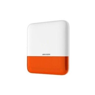 Viedā | bezvadu | ārējā sirēna | IP65 | oranžs | Hikvision DS-PS1-E-WE AX PRO Viedā | bezvadu | ārējā sirēna | IP65 | oranžs | Hikvision DS-PS1-E-WE AX PRO