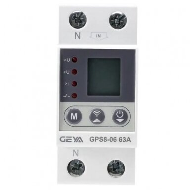 Viedais digitālais sprieguma un strāvas kontroles relejs | 1-32A | 230V | IP40 | Wi-Fi | Tuya Viedais digitālais sprieguma un strāvas kontroles relejs | 1-32A | 230V | IP40 | Wi-Fi | Tuya