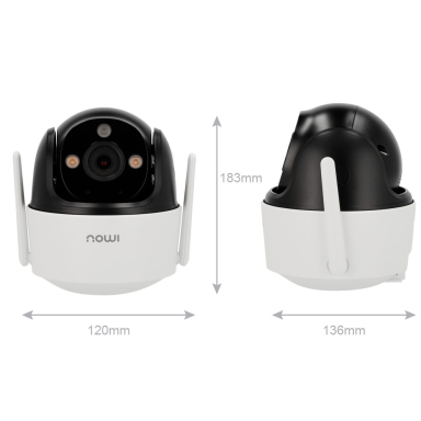 Viedā | video novērošanas IP kamera 3MP | PT | IP66 | Wi-Fi | IPC-S7CP-3M0WE IMOU Viedā | video novērošanas IP kamera 3MP | PT | IP66 | Wi-Fi | IPC-S7CP-3M0WE IMOU
