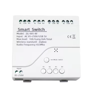 Smart Wi-Fi | RF module | controller | 4 channels | 2200W | 10A | 85-250VAC | TUYA Smart Wi-Fi | RF module | controller | 4 channels | 2200W | 10A | 85-250VAC | TUYA