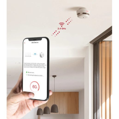 Smart | Wireless | Standalone Smoke Sensor | Detector | Wi-Fi | X-Sense XS01-WX Smart | Wireless | Standalone Smoke Sensor | Detector | Wi-Fi | X-Sense XS01-WX