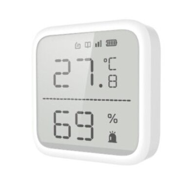 Умный | беспроводной измеритель качества воздуха | датчик | белый | Hikvision DS-PDTPH-E-WE AX PRO Умный | беспроводной измеритель качества воздуха | датчик | белый | Hikvision DS-PDTPH-E-WE AX PRO