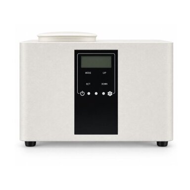 Bezūdens aromātu difuzors | 10 W | 500 ml | 500–1000 m³ | 12 V DC | Bluetooth | HVAC pieslēgums | 235×185×110 mm | balts | ESGT-1000WF Bezūdens aromātu difuzors | 10 W | 500 ml | 500–1000 m³ | 12 V DC | Bluetooth | HVAC pieslēgums | 235×185×110 mm | balts | ESGT-1000WF