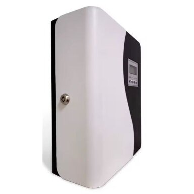 Bezūdens aromātu difuzors | 8 W | 200 ml | 50–300 m³ | 12 V DC | Bluetooth | HVAC pieslēgums | 225×180×85 mm | balts / melns | ESGT-300F Bezūdens aromātu difuzors | 8 W | 200 ml | 50–300 m³ | 12 V DC | Bluetooth | HVAC pieslēgums | 225×180×85 mm | balts / melns | ESGT-300F