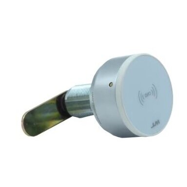 Smart electronic lock with reader | for cabinet | door | 13.56MHz | 20mm | white Smart electronic lock with reader | for cabinet | door | 13.56MHz | 20mm | white