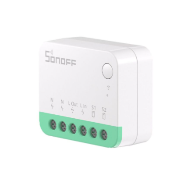 Inteligentny przełącznik zdalny | 1 kanał | 10A | 2200W | 110-230V | dwukierunkowy | Wi-Fi | SONOFF | Mini R4M