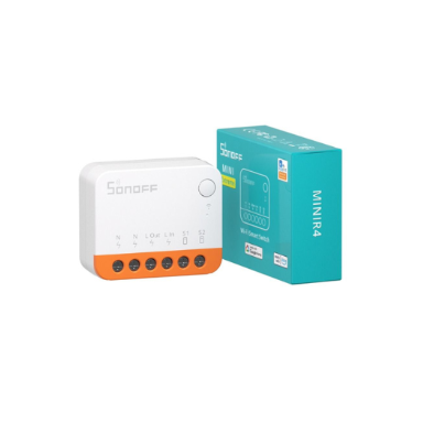 Inteligentny przekaźnik | 1-kanałowy | 10A | 2200W | 100-240V | Wi-Fi | SONOFF | MiniR4 Inteligentny przekaźnik | 1-kanałowy | 10A | 2200W | 100-240V | Wi-Fi | SONOFF | MiniR4