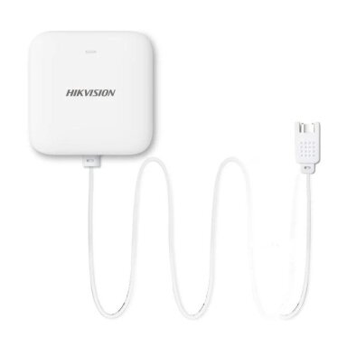 Viedais | Bezvadu ūdens noplūdes sensors | ar ārējo zondi | IP66 | Balts | Hikvision DS-PDWL-E-WE AX PRO Viedais | Bezvadu ūdens noplūdes sensors | ar ārējo zondi | IP66 | Balts | Hikvision DS-PDWL-E-WE AX PRO