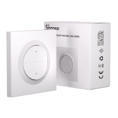 Viedais sienas žalūziju slēdzis | iebūvējams | saderīgs ar MINI-RBS, Zigbee/Wi-Fi sistēmām | IP20 | Sonoff ERBS