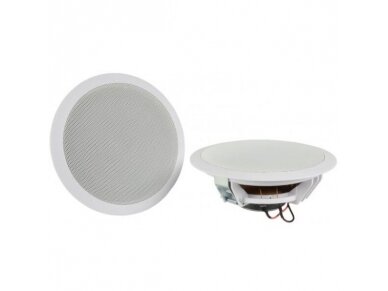 Lubinės garso kolonėlės su sieniniu stiprintuvu ir grotuvu | Bluetooth | 2x15W | 2x165mm | balta | Adastra | WA-215-SET 1 Lubinės garso kolonėlės su sieniniu stiprintuvu ir grotuvu | Bluetooth | 2x15W | 2x165mm | balta | Adastra | WA-215-SET 1