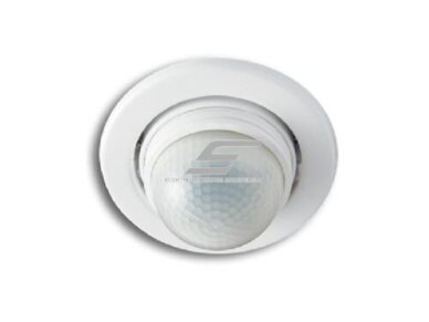 Judesio jutiklis | daviklis | 1000W | 230V | 82x83mm | 180-360° | 16m | IP20 | baltas | potinkinis | Steinel | IS D360 Judesio jutiklis | daviklis | 1000W | 230V | 82x83mm | 180-360° | 16m | IP20 | baltas | potinkinis | Steinel | IS D360