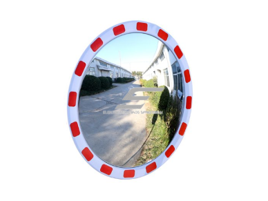 Išgaubtas saugos veidrodis | 60 cm | aklosioms zonoms | 130° matymo kampas | vidaus ir lauko naudojimui | sandėliams ir keliams