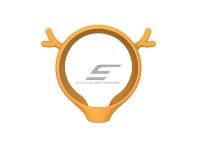 Silikoninis dangtelis su ragais vaizdo stebėjimo kamerai Cue 2 | oranžinis | FRS14 IMOU Silikoninis dangtelis su ragais vaizdo stebėjimo kamerai Cue 2 | oranžinis | FRS14 IMOU
