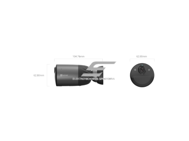 Išmani | belaidė vaizdo stebėjimo IP kamera | 8MP | su baterija | IP66 | juoda | Wi-Fi | CS-BC1C | EZVIZ 4 Išmani | belaidė vaizdo stebėjimo IP kamera | 8MP | su baterija | IP66 | juoda | Wi-Fi | CS-BC1C | EZVIZ 4