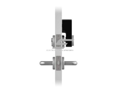 Išmani spyna | priedas esamam mechaniniam durų užraktui | su IC kortelių skaitytuvo | PIN kodo | programėlės atrakinimu | 136x63x48mm | juoda 1 Išmani spyna | priedas esamam mechaniniam durų užraktui | su IC kortelių skaitytuvo | PIN kodo | programėlės atrakinimu | 136x63x48mm | juoda 1