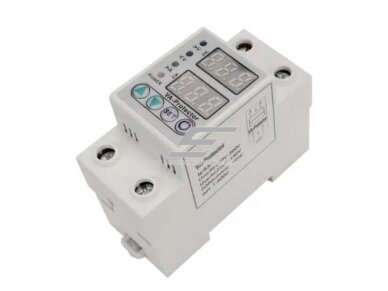 Modulinė | skaitmeninė įtampos ir srovės kontrolės relė | 63A | 230V | DIN 2