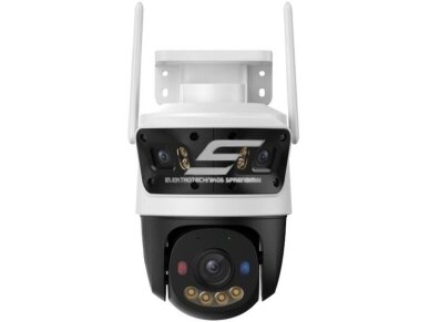 Išmani | vaizdo stebėjimo trijų objektyvų IP kamera 11MP | PT | IP66 | Wi-Fi | IPC-S7UP-11M0WED IMOU Išmani | vaizdo stebėjimo trijų objektyvų IP kamera 11MP | PT | IP66 | Wi-Fi | IPC-S7UP-11M0WED IMOU
