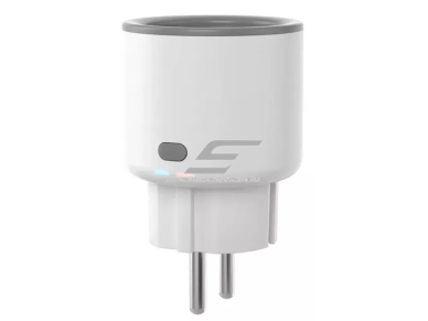 Išmani Wi-Fi rozetė | kištukinis lizdas | 4000W | 16A | 230V | su elektros energijos apsakaita | IP44 | baltas/pilkas | SONOFF | S60-TPF | 6920075740455 1