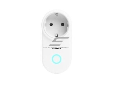 Išmani Wi-Fi + Bluetooth rozetė | kištukinis lizdas | termostatas 5-35°C | 16A | 3680W | 230V | baltas | IP20 | ADAX | WT3