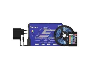Nehermetiška | išmani LED juosta | 12VDC | 24W | 300lm/m | 30LED/m | RGB | su 1,5m kabeliu | IP20 | 5m | Wi-Fi | SONOFF | L2-Lite-5M | 6920075776713 Nehermetiška | išmani LED juosta | 12VDC | 24W | 300lm/m | 30LED/m | RGB | su 1,5m kabeliu | IP20 | 5m | Wi-Fi | SONOFF | L2-Lite-5M | 6920075776713