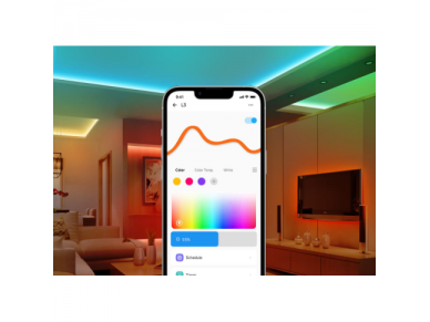 Nehermetiška | išmani LED juosta | 5VDC | 10W | 150lm/m | 90LED/m | RGBIC | su 1m kabeliu | IP20 | 5m | Wi-Fi | SONOFF | L3-5M | 6920075777338 2 Nehermetiška | išmani LED juosta | 5VDC | 10W | 150lm/m | 90LED/m | RGBIC | su 1m kabeliu | IP20 | 5m | Wi-Fi | SONOFF | L3-5M | 6920075777338 2