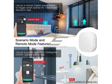 Išmanus | belaidis jungiklis | mygtukas | baltas | IP55 | ZigBee | Smart Life | TUYA | MOES | ZT-SY-SR-MS 4 Išmanus | belaidis jungiklis | mygtukas | baltas | IP55 | ZigBee | Smart Life | TUYA | MOES | ZT-SY-SR-MS 4