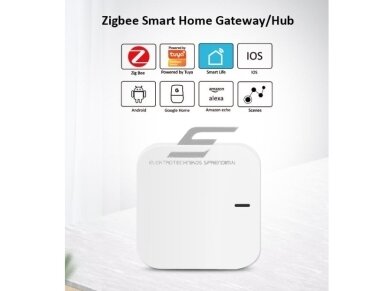 Išmanių namų sąsaja tarp ZigBee ir Wi-Fi įrenginių | Smart Home Gateway | NOUS-E1 | 5907772033852 3 Išmanių namų sąsaja tarp ZigBee ir Wi-Fi įrenginių | Smart Home Gateway | NOUS-E1 | 5907772033852 3