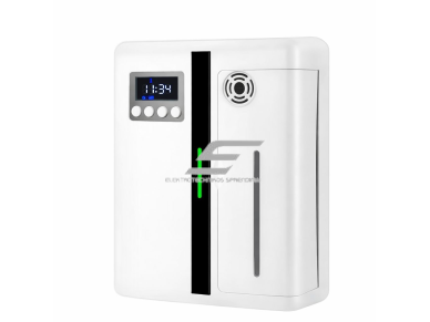Išmanus kvapų difuzorius su Bluetooth | 200 ml | 185x85x225mm | sieninis / pastatomas | tylus | EU | 230 V | namams | biurams | viešbučiams | baltas