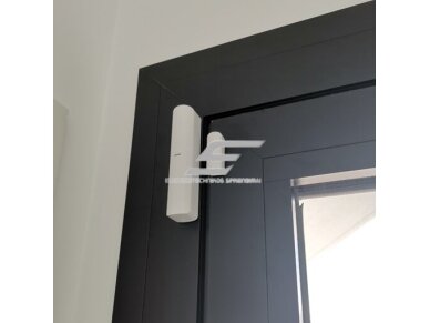 Išmanus | belaidis durų | langų atidarymo magnetinis jutiklis | daviklis | virštinkinis | 43mm | baltas | Hikvision DS-PDMC-EG2-WE AX PRO 2