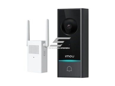 Išmanus | belaidis durų skambutis su kamera 5MP | IP65 | Wi-Fi | DB60-kit IMOU Išmanus | belaidis durų skambutis su kamera 5MP | IP65 | Wi-Fi | DB60-kit IMOU