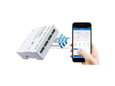 Išmanus WiFi relių modulis | 4 kanalų | 230V | Tuya Smart Life | RF pultelio valdymas | 10A | 2200W | automatiniam elektros įrenginių valdymui 1