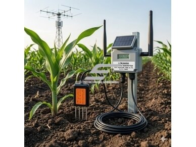 8in1 dirvožemio jutiklis su LoRa / LoRaWAN | dirvožemio parametrų stebėjimui realiu laiku | drėgmė | temperatūra | EC | druskingumas | pH | RS485 | IP68 3 8in1 dirvožemio jutiklis su LoRa / LoRaWAN | dirvožemio parametrų stebėjimui realiu laiku | drėgmė | temperatūra | EC | druskingumas | pH | RS485 | IP68 3