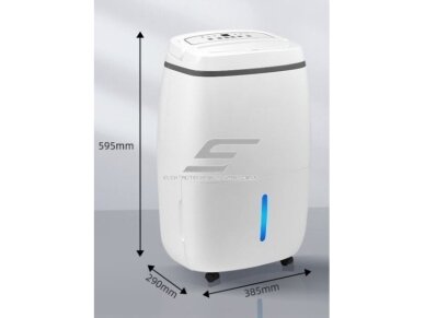 Išmanus buitinis oro sausintuvas | drėgmės surinkėjas | 240W | 230V | 20l/24h | 140m³/h | 595x385x290mm | baltas | Wi-Fi 3 Išmanus buitinis oro sausintuvas | drėgmės surinkėjas | 240W | 230V | 20l/24h | 140m³/h | 595x385x290mm | baltas | Wi-Fi 3