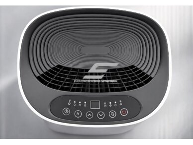 Išmanus buitinis oro sausintuvas | valytuvas | drėgmės surinkėjas su jonizatoriumi | 215W | 230V | 16l/24h | 140m³/h | 540x335x285mm | baltas | Wi-Fi 2 Išmanus buitinis oro sausintuvas | valytuvas | drėgmės surinkėjas su jonizatoriumi | 215W | 230V | 16l/24h | 140m³/h | 540x335x285mm | baltas | Wi-Fi 2