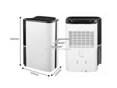 Buitinis oro sausintuvas | valytuvas | drėgmės surinkėjas su jonizatoriumi | 250W | 230V | 28l/24h | 180m³/h | 562x376x232mm | baltas 4