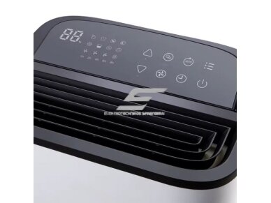 Buitinis oro sausintuvas | valytuvas | drėgmės surinkėjas su jonizatoriumi | 245W | 230V | 23l/24h | 190m³/h | 562x376x232mm | baltas 2 Buitinis oro sausintuvas | valytuvas | drėgmės surinkėjas su jonizatoriumi | 245W | 230V | 23l/24h | 190m³/h | 562x376x232mm | baltas 2