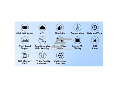 Skaitmeninis | išmanus CO2 | temperatūros | drėgmės | oro kokybės matuoklis | jutiklis | 5VDC | 0-5000PPM | 0...+50°C | 0...95%H | 3 in 1 | Tuya | juodas 1 Skaitmeninis | išmanus CO2 | temperatūros | drėgmės | oro kokybės matuoklis | jutiklis | 5VDC | 0-5000PPM | 0...+50°C | 0...95%H | 3 in 1 | Tuya | juodas 1