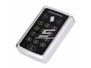 Praėjimo kontrolės sistema | su RFID kortele ir PIN kodu | 180 kg magnetinė durų spyna | 12V | 1000 vartotojų | pilnas komplektas