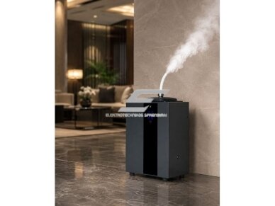 Išmanus aromato difuzorius | 13 W | 800 ml | iki 4000 m³ | 12 V DC | Wi-Fi ir Bluetooth | HVAC jungtis | 285×200×140 mm | juodas | ES-A1000 4 Išmanus aromato difuzorius | 13 W | 800 ml | iki 4000 m³ | 12 V DC | Wi-Fi ir Bluetooth | HVAC jungtis | 285×200×140 mm | juodas | ES-A1000 4