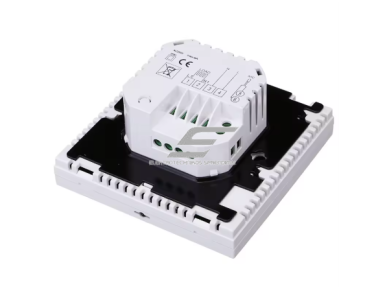 Išmanus grindinio šildymo termostatas | WiFi | Tuya / Smart Life | 16A | 90–230V | NTC jutiklis | savaitinis programavimas | Alexa / Google Assistant | baltas 2