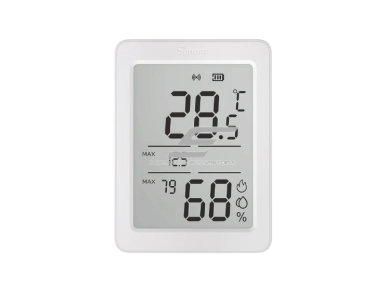 Išmanusis patalpų temperatūros ir drėgmės jutiklis Sonoff SNZB-02DR2 su monotoringo funkcija | 3,6'' LCD ekranas | VPD (garų slėgio deficito) ir rasos taško analizė | Zigbee 3.0
