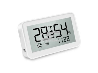 Išmanus | belaidis temperatūros ir drėgmės jutiklis | baltas | ZigBee | Tuya | NOUS-E6 | 5907772033975