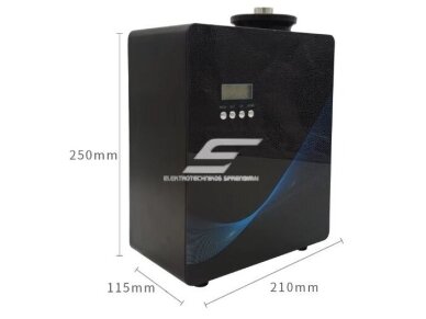 Išmanus pramoninis aromato difuzorius | 10W | 12VDC | 500ml | 500-1000m³ | 250x210x115mm | baltas | Bluetooth 4 Išmanus pramoninis aromato difuzorius | 10W | 12VDC | 500ml | 500-1000m³ | 250x210x115mm | baltas | Bluetooth 4