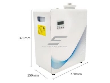 Išmanus pramoninis aromato difuzorius | 26W | 230V | 1000ml | 3000-5000m³ | 320x270x150mm | baltas | Bluetooth 3