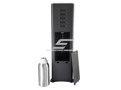 Išmanus pramoninis aromato difuzorius | 14W | 12VDC | 500ml | 1000-1500m³ | 540x150x150mm | juodas/auksinis | Bluetooth 3