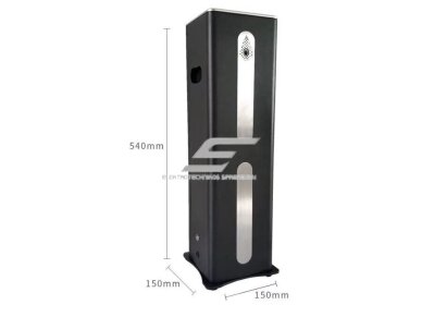 Išmanus pramoninis aromato difuzorius | 14W | 12VDC | 500ml | 1000-1500m³ | 540x150x150mm | juodas/auksinis | Bluetooth 4
