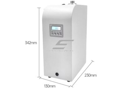 Išmanus pramoninis aromato difuzorius | 14W | 12VDC | 500ml | 1000-2000m³ | 342x130x230mm | baltas | Bluetooth 4