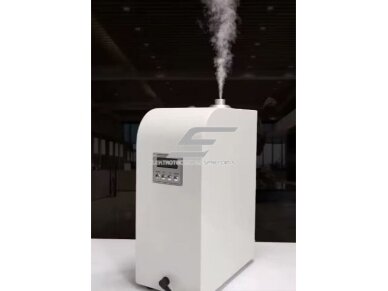 Išmanus pramoninis aromato difuzorius | 14W | 12VDC | 500ml | 1000-2000m³ | 342x130x230mm | baltas | Bluetooth 3