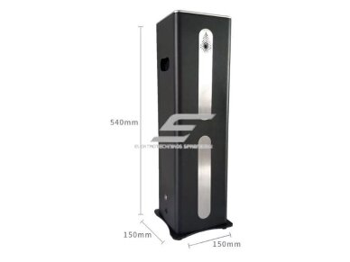 Išmanus pramoninis aromato difuzorius | 14W | 12VDC | 500ml | 1000-1500m³ | 540x150x150mm | juodas/sidabrinis | Bluetooth 3 Išmanus pramoninis aromato difuzorius | 14W | 12VDC | 500ml | 1000-1500m³ | 540x150x150mm | juodas/sidabrinis | Bluetooth 3